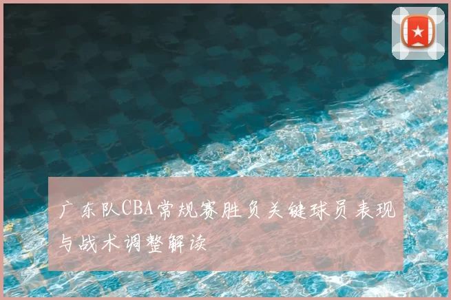 广东队CBA常规赛胜负关键球员表现与战术调整解读